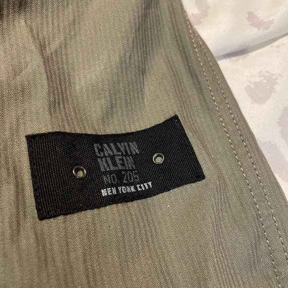 Men’s army green Calvin Klein jacket size L - Picture 5 of 5